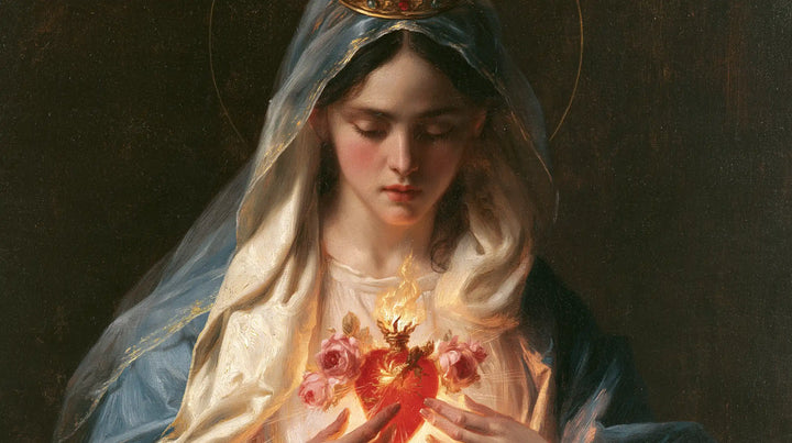 The Immaculate Heart of Mary — The Flame Watched by Closed Eyes