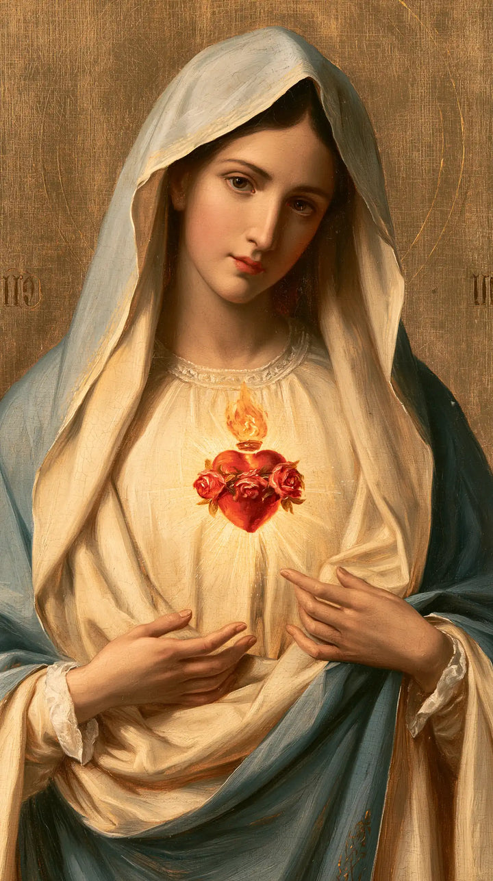 The Immaculate Heart of Mary — The Little Ember in the Sweep of Ivory