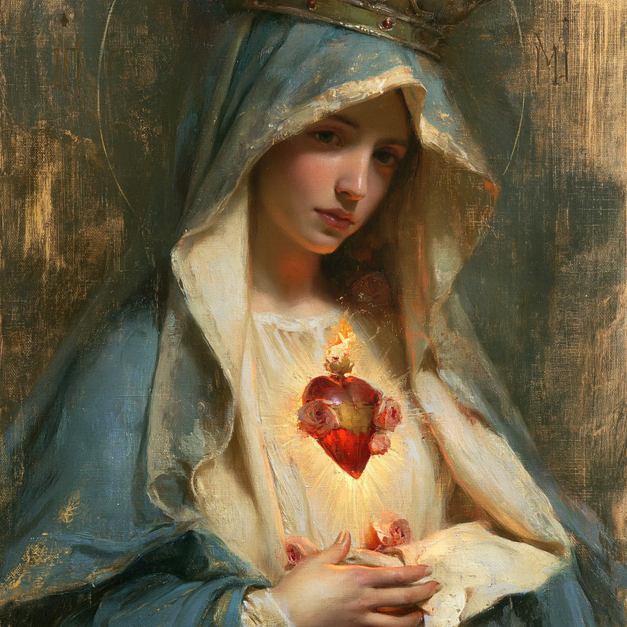 Immaculate Heart of Mary - The Heart as Central Symbol · Square n° 2