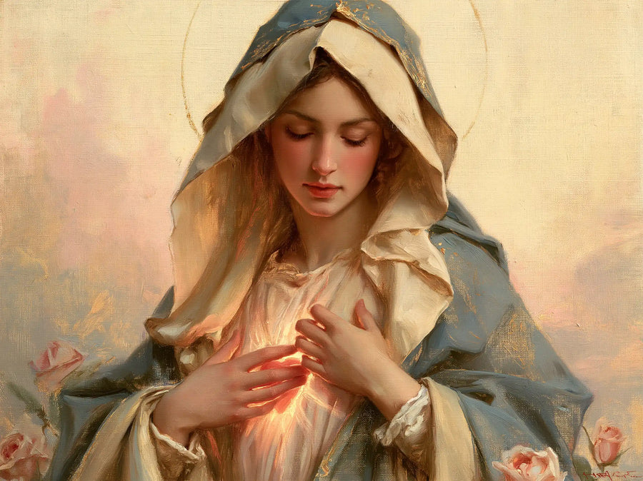 Immaculate Heart of Mary - The Immaculate Heart at Dawn · Landscape n° 2