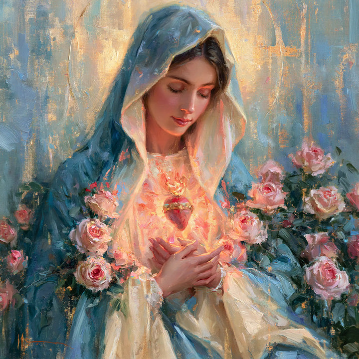 Immaculate Heart of Mary - Impressionist · Square n° 3