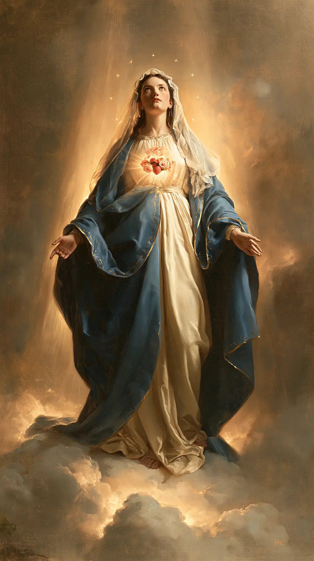 The Immaculate Heart of Mary — The Long Robe in the Silence of the Sky