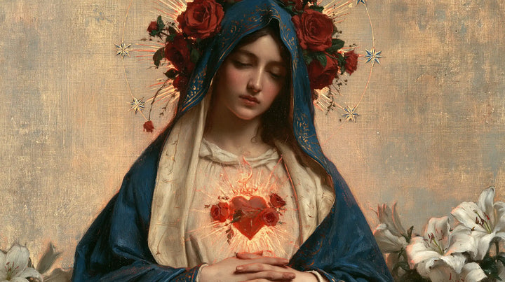 Immaculate Heart of Mary - Symbolist · Landscape n° 15