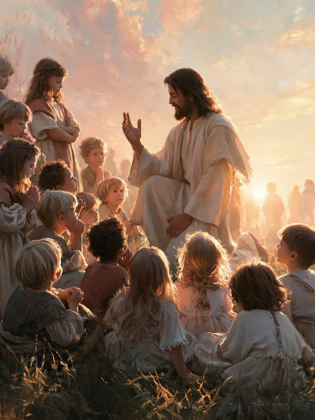 Jesus and the Children — Childhood Gathered in the Light