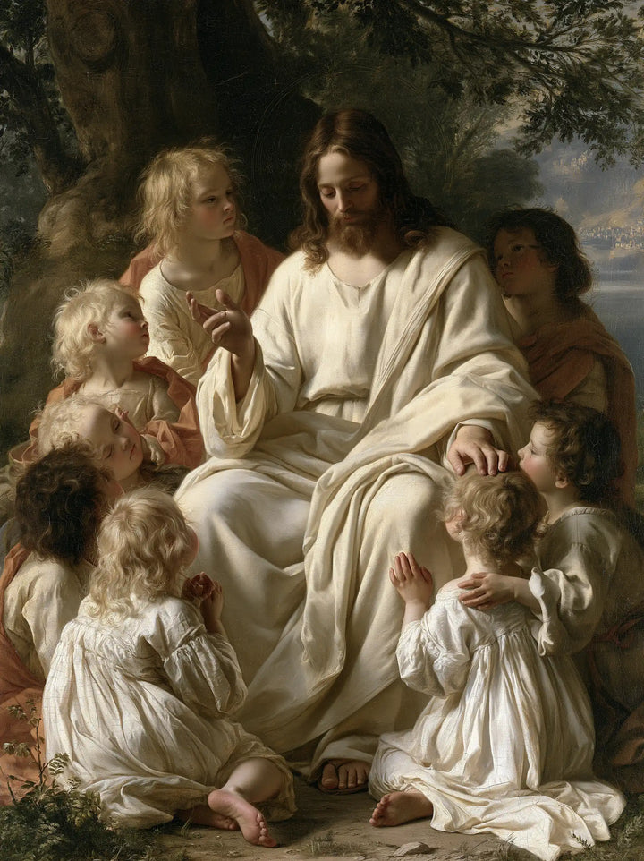 Jesus and the Children - Florentine Renaissance · Portrait n° 10