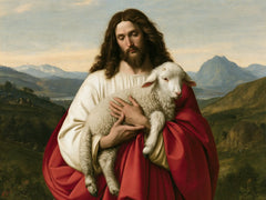 Jesus and the Lamb — The Keeper of Peaceful Horizons