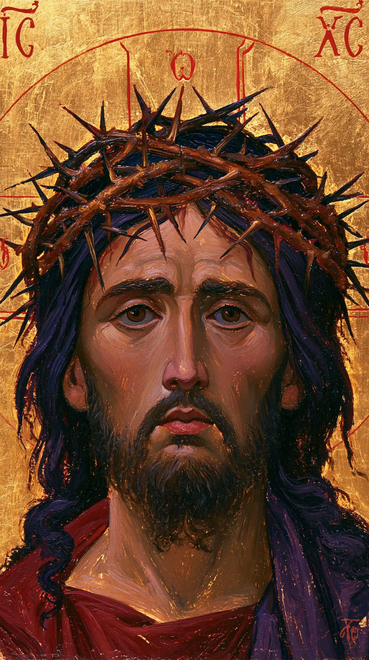Jesus Crowned with Thorns — The Brow in the Russet Tangle