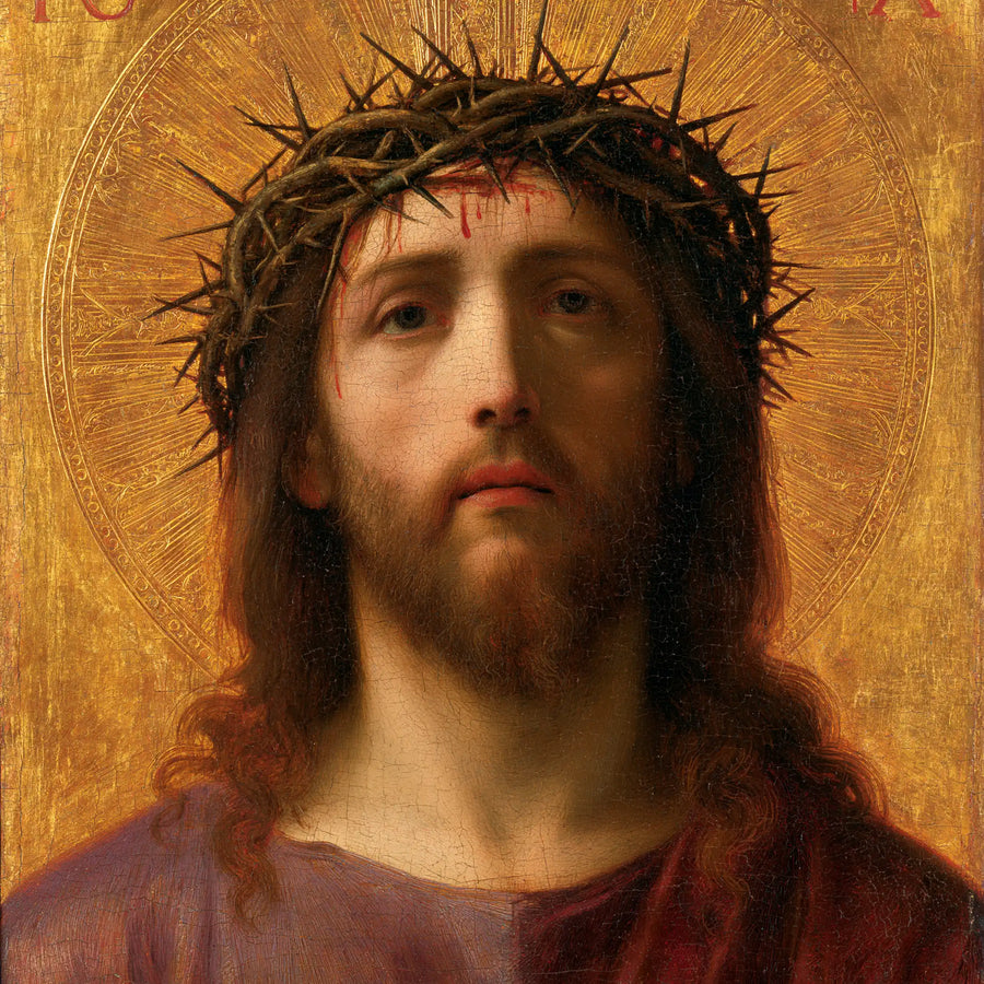 Jesus Crowned with Thorns — The Face in the Gold of Ancient Circles