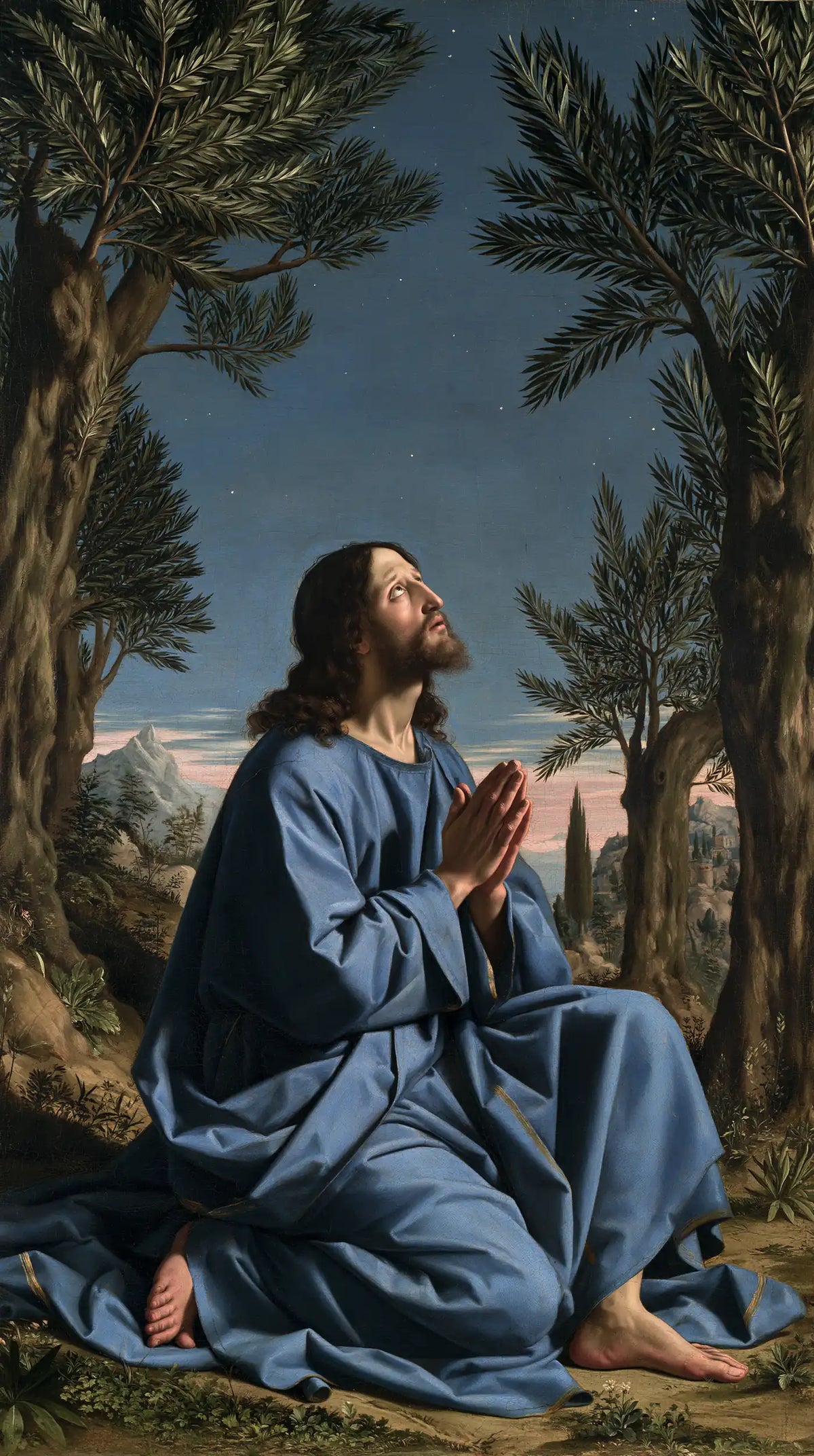 Jesus in Gethsemane - Florentine Renaissance · Portrait n° 1