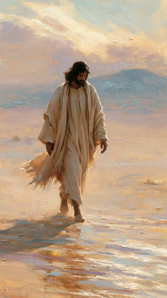 Jesus in the Desert — The Coming in the Iridescent Day