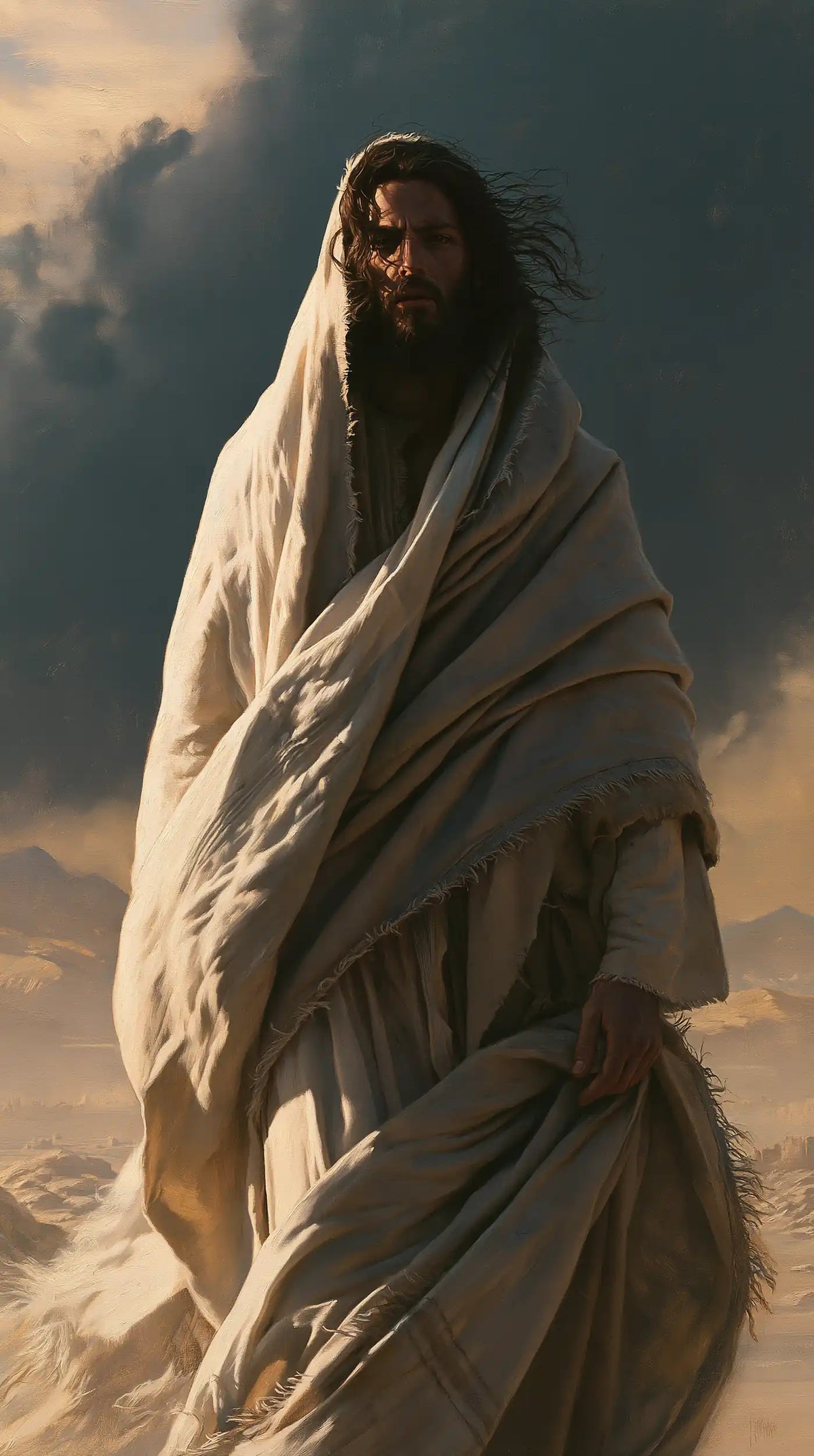 Jesus in the Desert - The Inner Struggle · Portrait n° 20