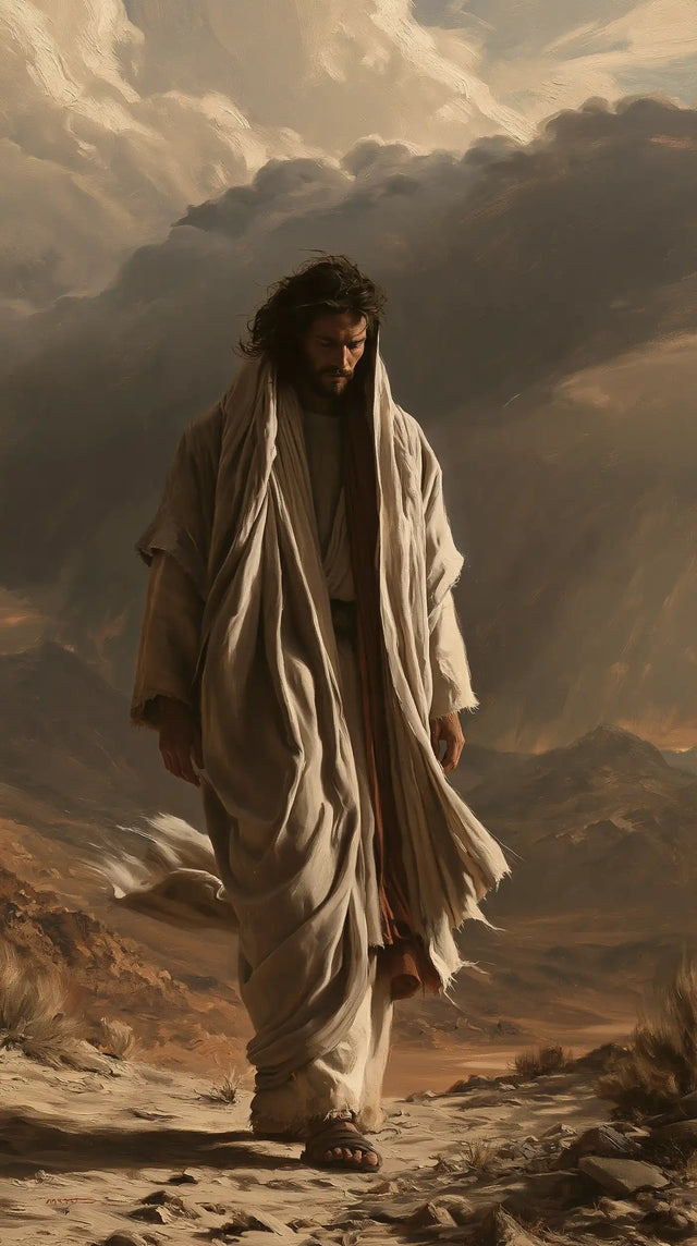Jesus in the Desert — The Contemplation of Brown Lands