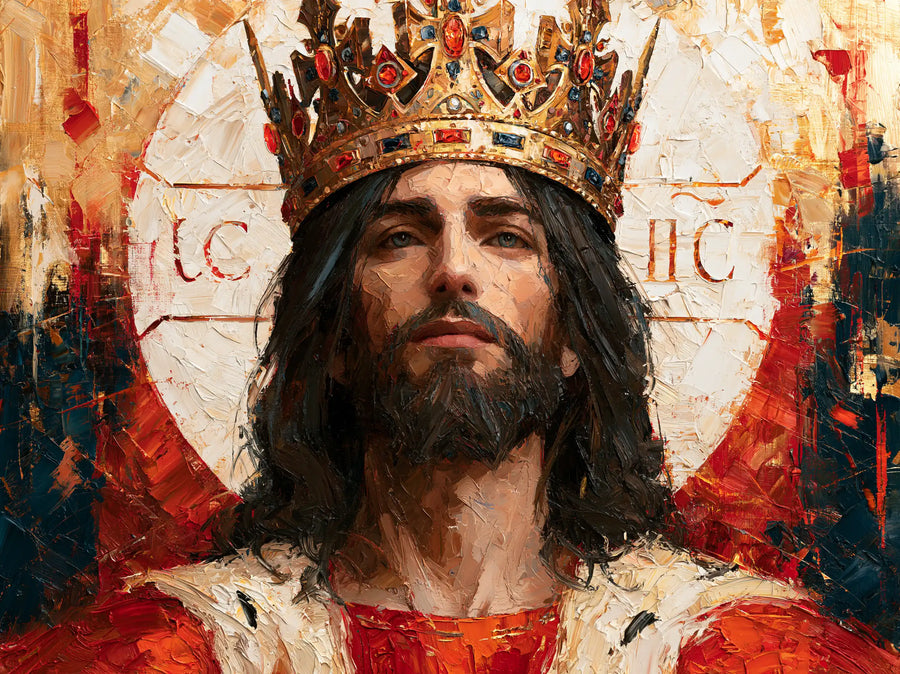 Jesus the King - Expressionist · Landscape n° 4