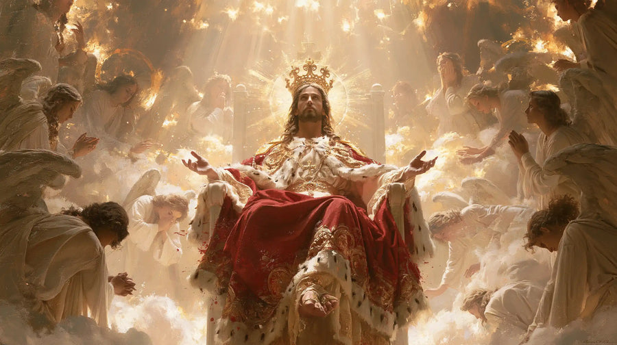 Jesus the King - Jesus the King with Angels · Landscape n° 13