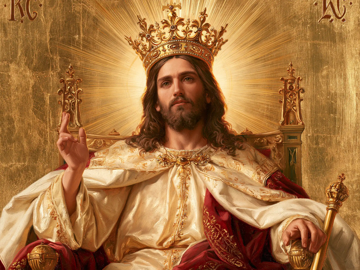 Jesus the King - Sacred Gold · Landscape n° 4