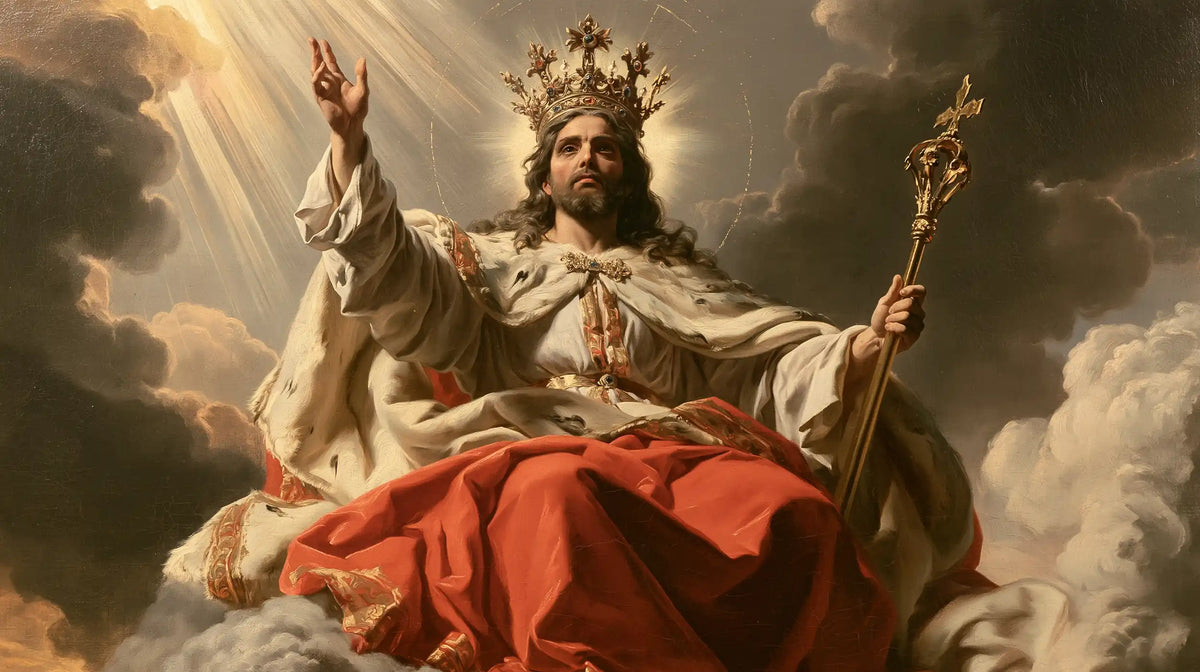 Jesus the King — Rays Upon the Ember Mantle