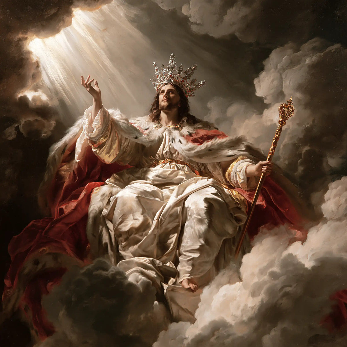 Jesus the King — Ivory Beneath the Shower of Rays