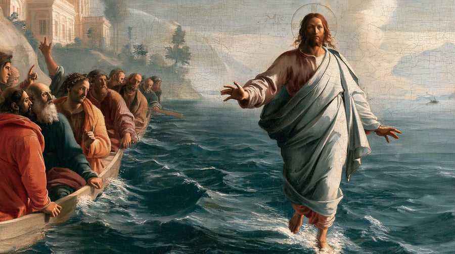 Jesus Walking on Water - Florentine Renaissance · Landscape n° 18