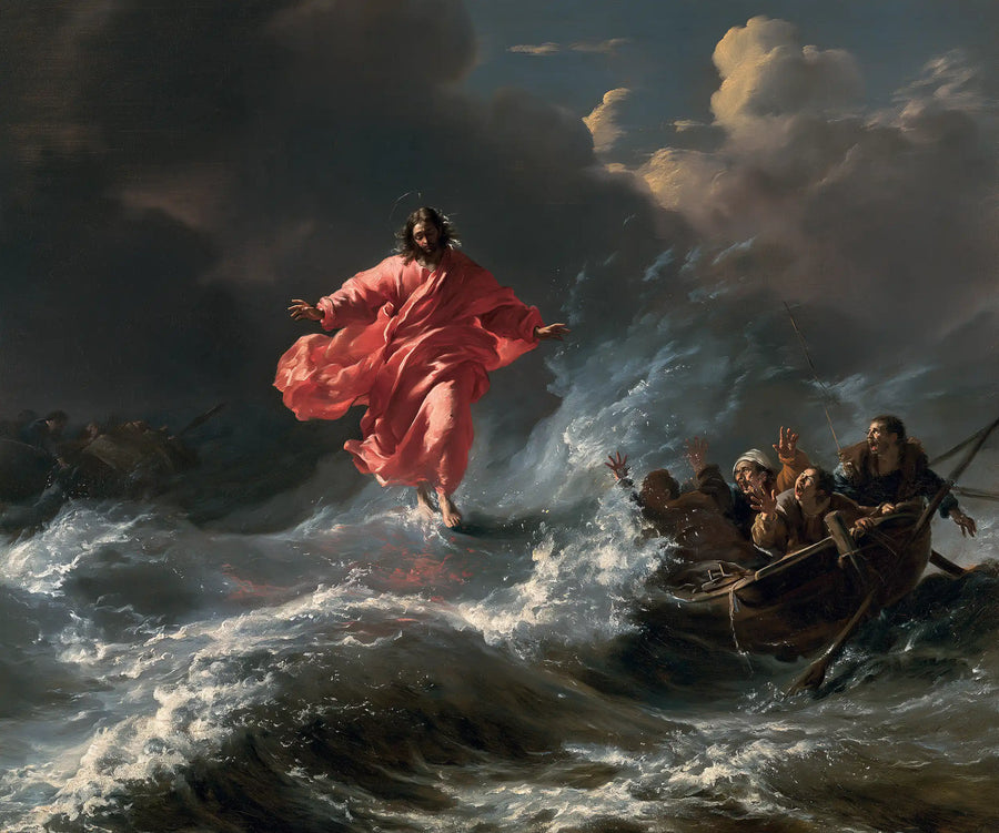 Jesus Walking on Water - Theatrical Baroque · Landscape n° 7