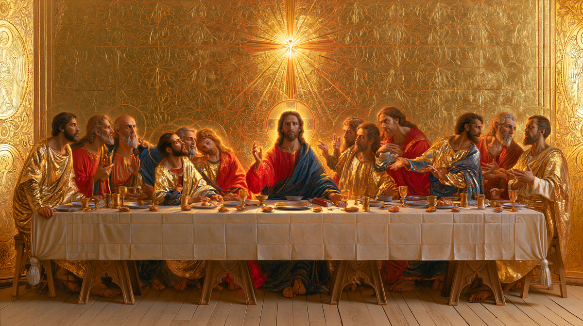 The Last Supper - Sacred Golden n° 14 — aperçu de la finition sélectionnée