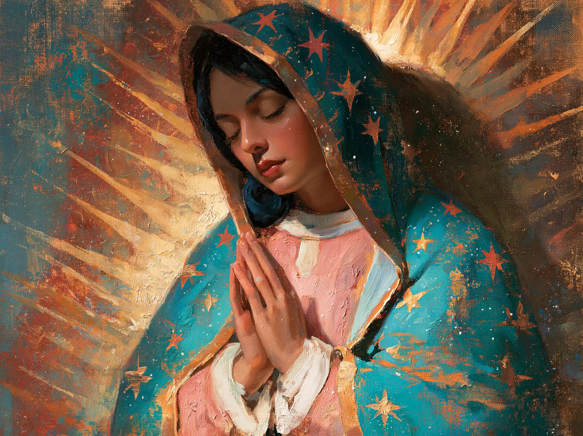 Our Lady of Guadalupe – Expressionist · Landscape no. 8