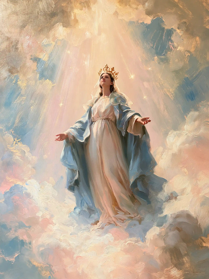 Mary Queen of Heaven - Impressionist · Portrait n° 35