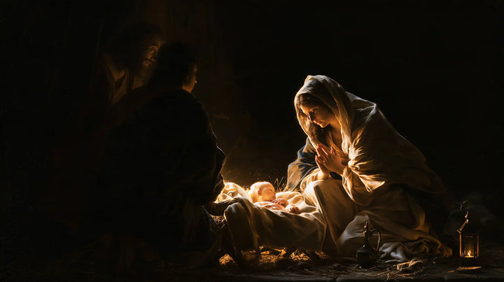 The Nativity - Black and Gold · Landscape n° 11
