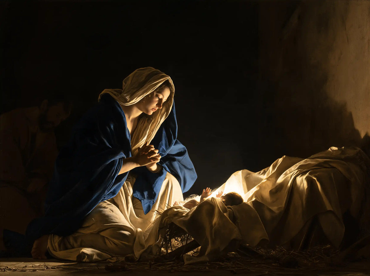 The Nativity — The Prayer Above the Golden Nest