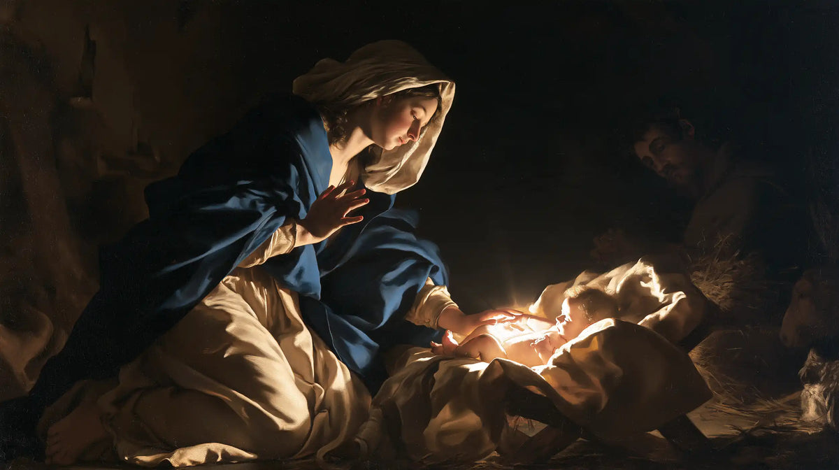 The Nativity — The Raised Hand Before the New Day