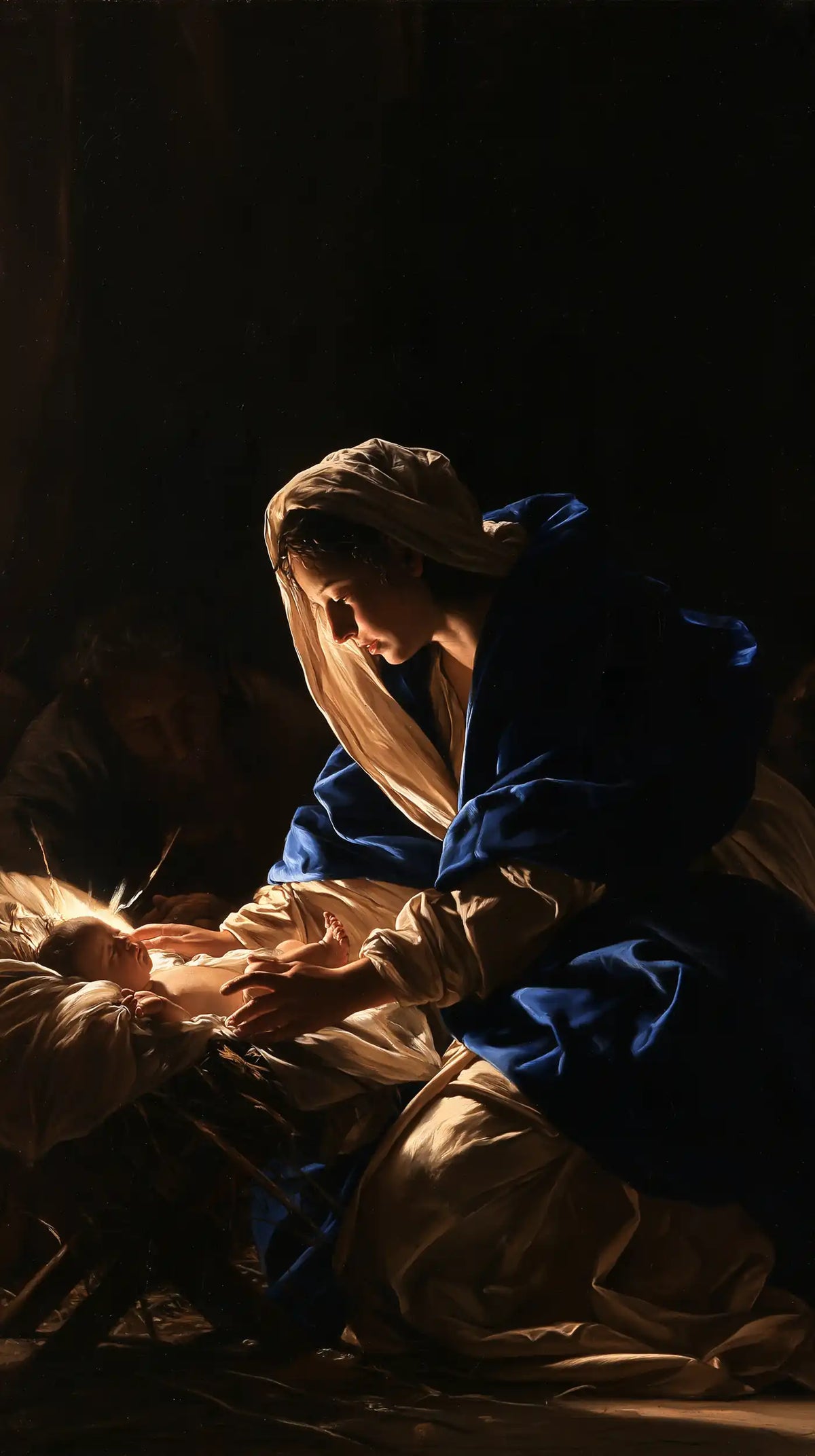 The Nativity — Blue Reflections of Tenderness
