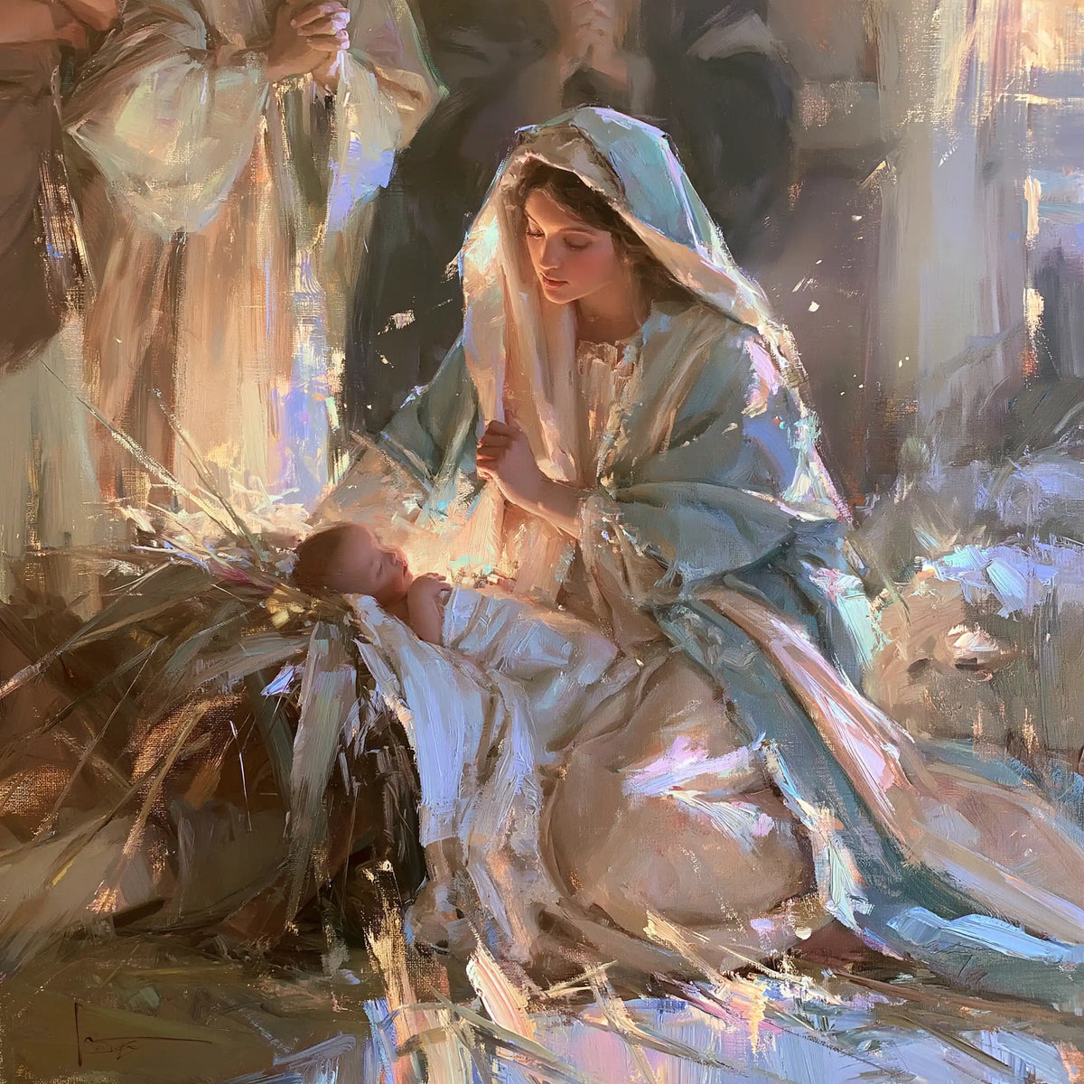 The Nativity - Impressionist · Square n° 3