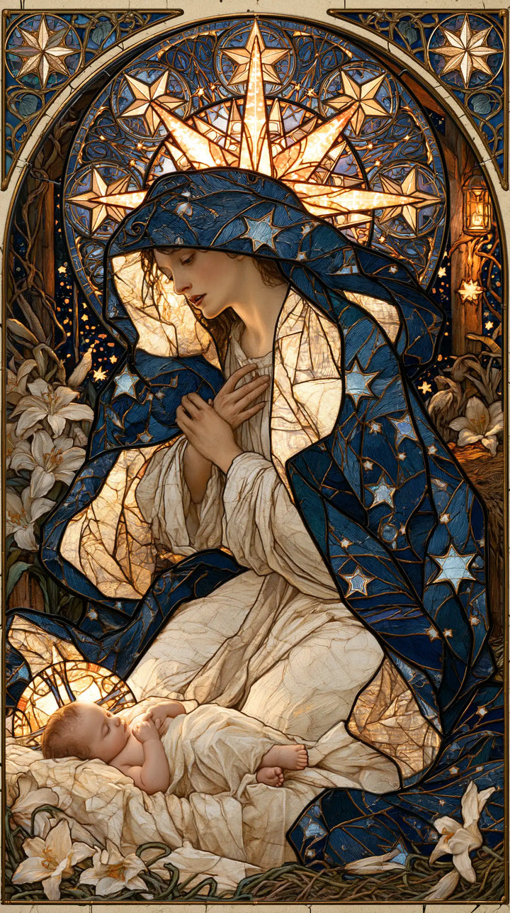 The Nativity - Sacred Art Nouveau · Portrait n° 3
