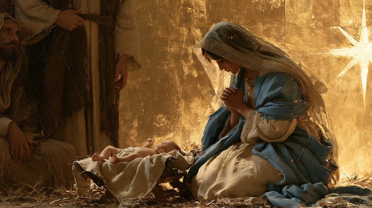 The Nativity — The Star Beside the Prayer