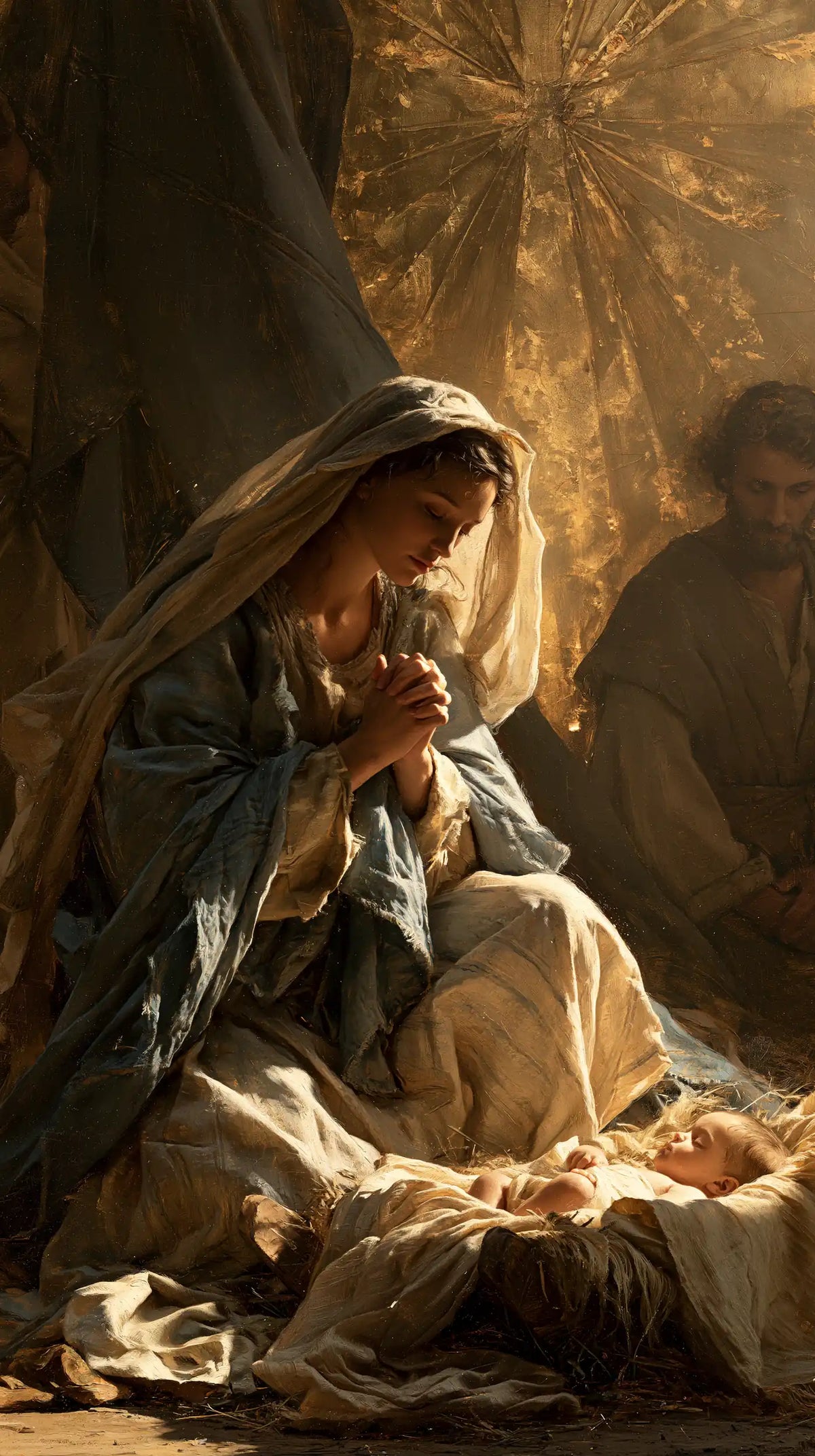 The Nativity — The Vigil in the Tall Bronze Light