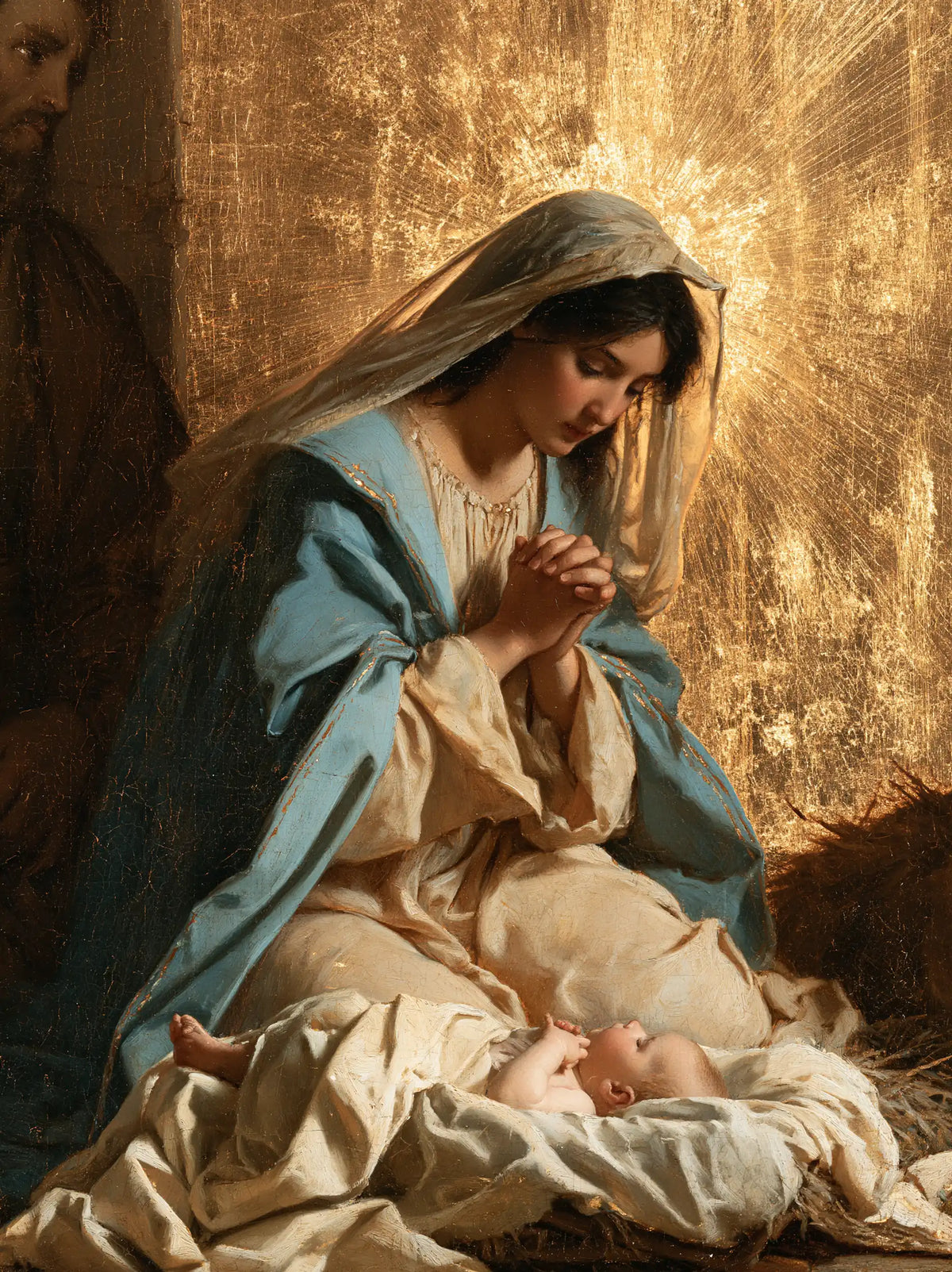 The Nativity — The Vigil Beneath the Diffuse Halo