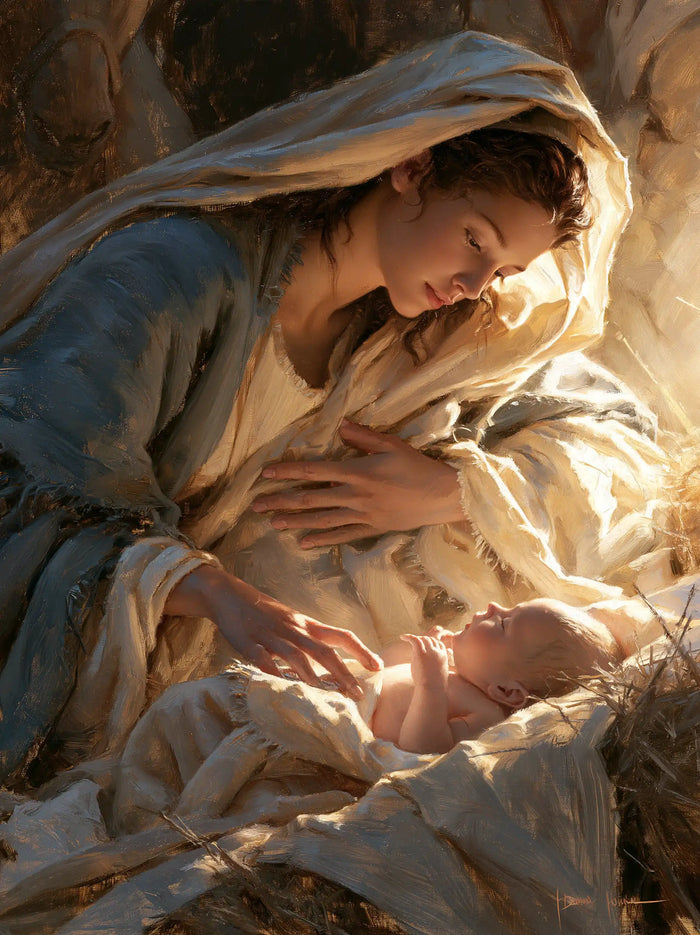 The Nativity - Sacred Maternal Tenderness · Portrait n° 7