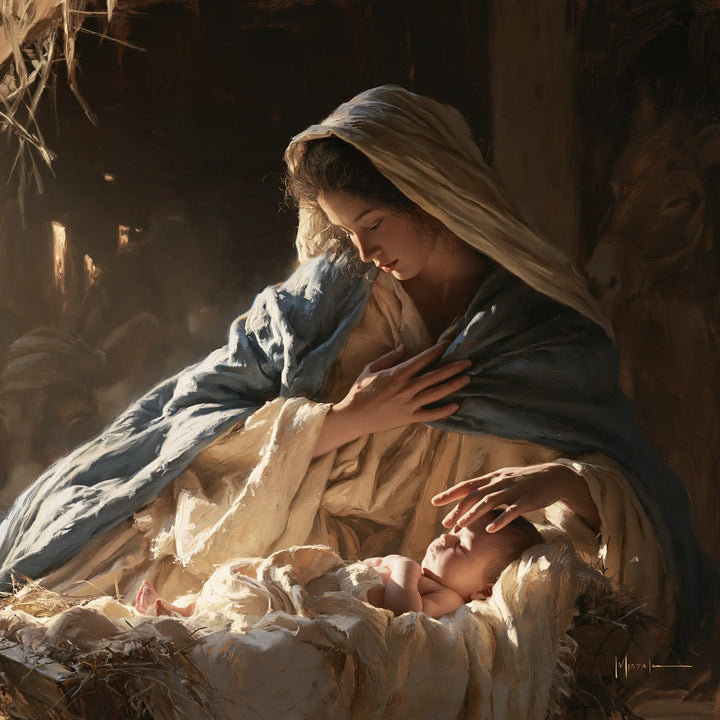 The Nativity — The Palm Upon the Little Brow
