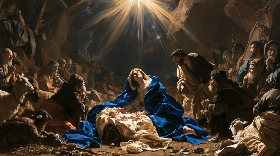 The Nativity - Sacred Monumental View · Landscape n° 10