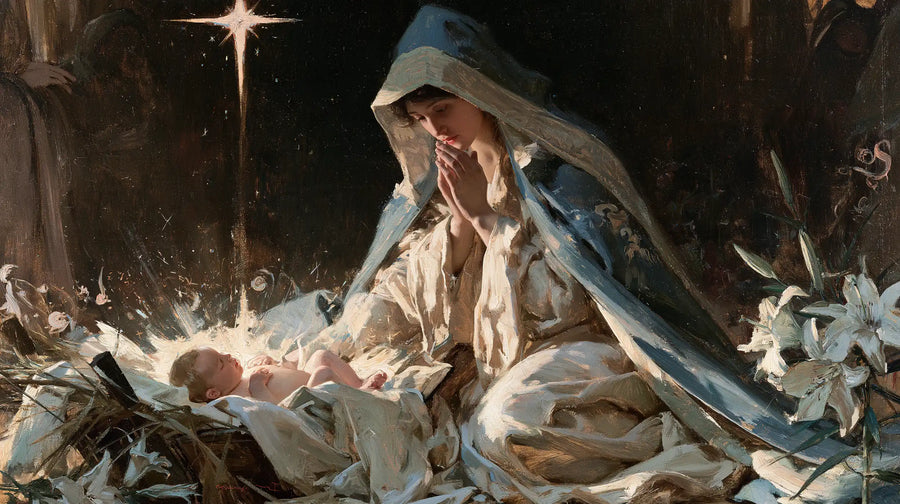 The Nativity - Symbolist · Landscape n° 15