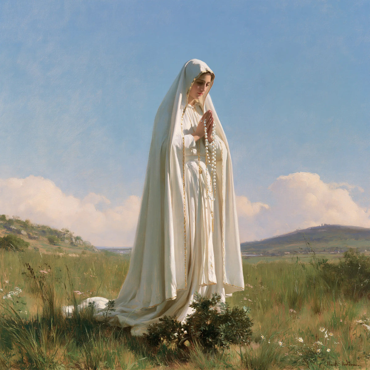 Our Lady of Fatima – Appearance in the Flowered Meadow