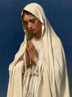 Our Lady of Fatima – Contemplation Against Deep Blue