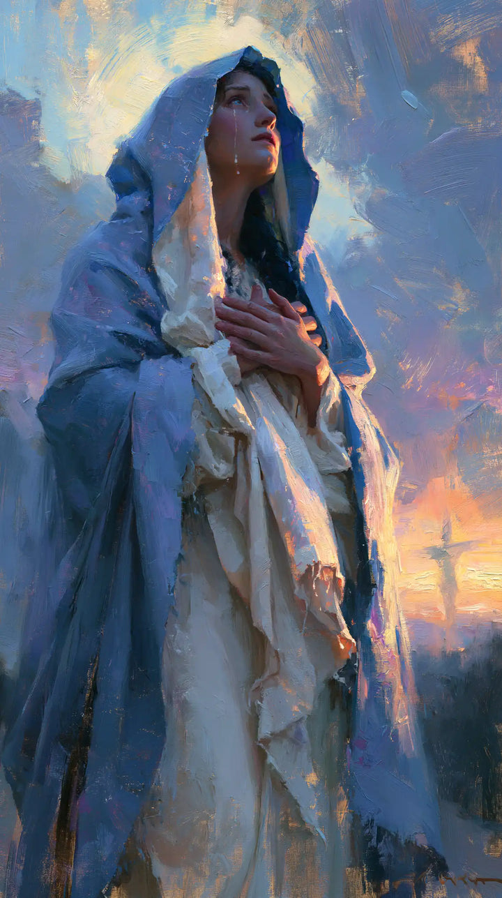 Our Lady of Sorrows - Impressionist · Portrait n° 2