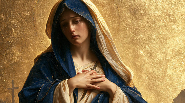 Our Lady of Sorrows — Sorrow upon the Field of Gold