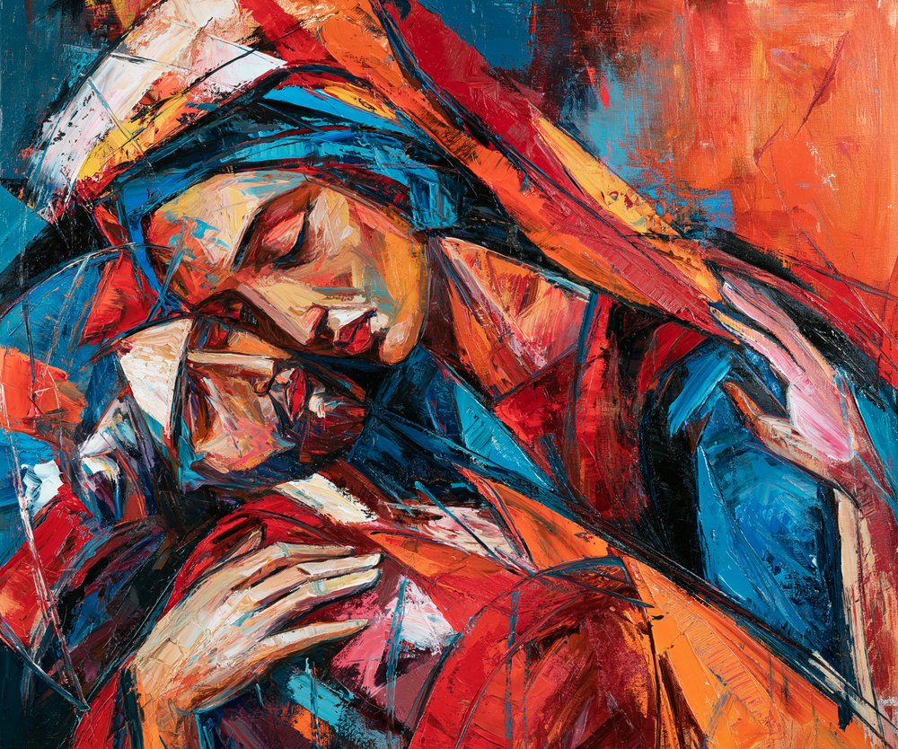 La Pietà - Expressionistiskt · Landskap nr 2 - Kristen konst