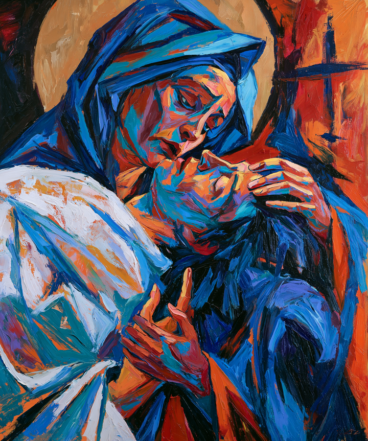 The Pietà - Expressionist · Portrait n° 12