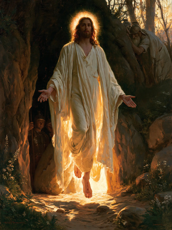 The Resurrection of Jesus Christ — The Halo in the Garden of Stones