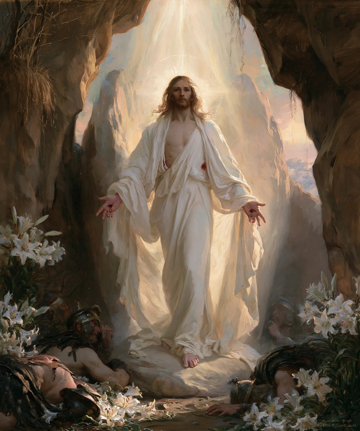 The Resurrection of Jesus Christ — Peace beneath the Flowered Vault