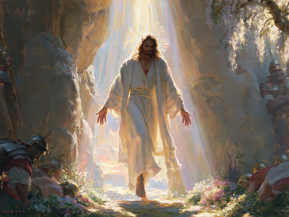 The Resurrection of Jesus Christ — The Step in the Lavender Ray