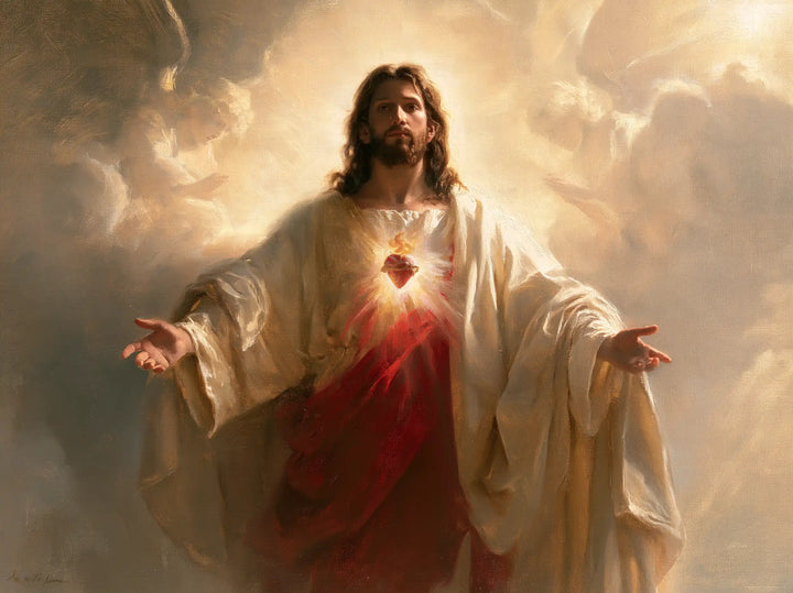 The Sacred Heart of Jesus — Hands Open to Immensity