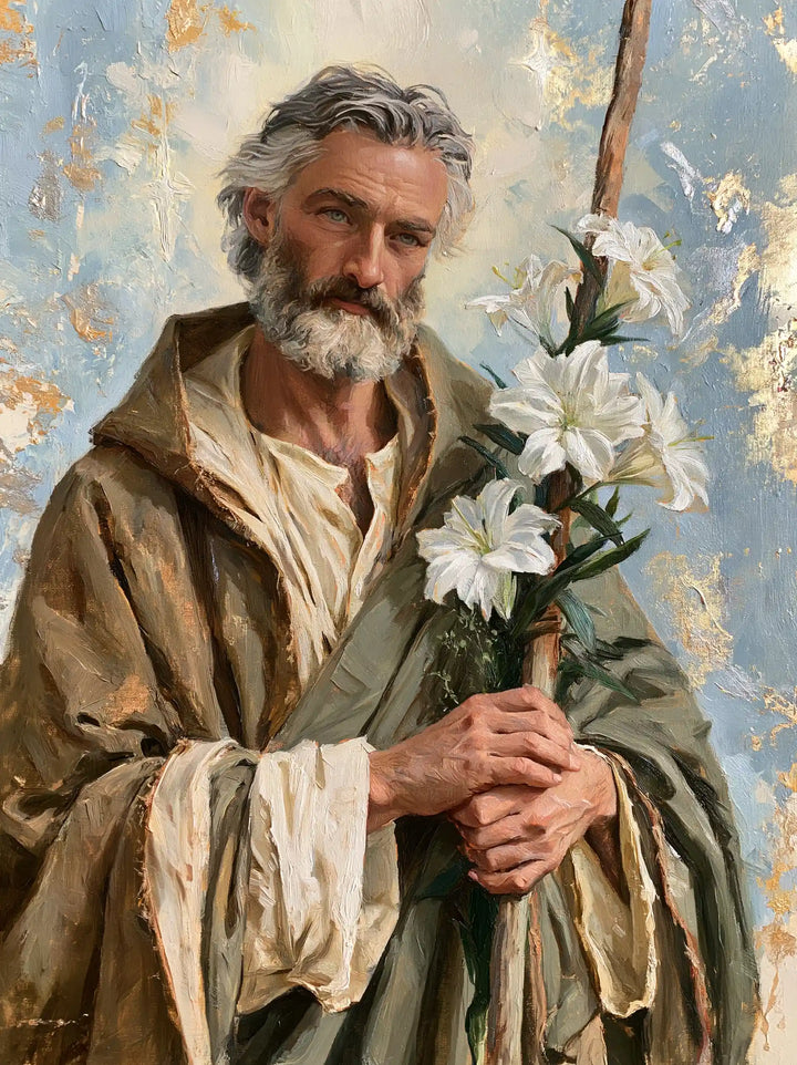 Saint Joseph – Impressionist · Portrait no. 12